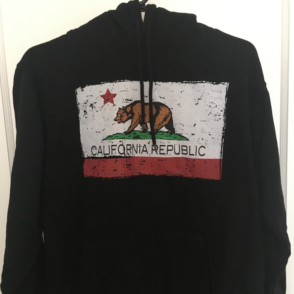 Black California Republic Hoodie